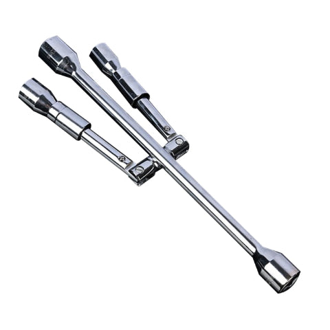 Llave Plegable Para Tuercas De Rueda – Compacta y Práctica
