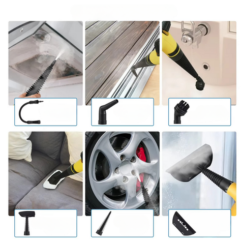 Vysokotlaký parní čistič — Účinný a univerzální