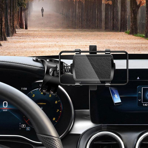 Suporte Telefone Carro – Rotação a 1200° e Manutenção Segura