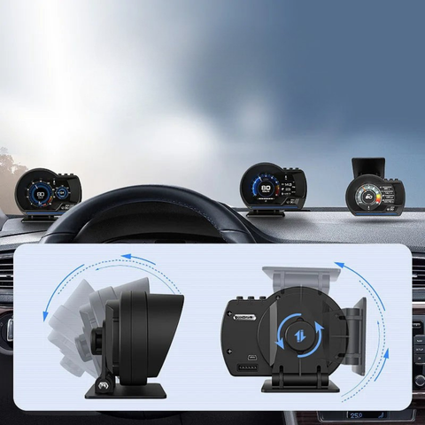 Εμφάνιση Υψηλής Κεφαλής— Καθαρή Όραση Και Άνεση Οδήγησης