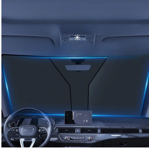 車用リトラクタブルサンシェード - 簡単で効果的な取り付け