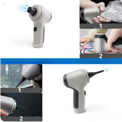 ワイヤレスポータブル掃除機 車 – 強力、軽量 & USB充電式