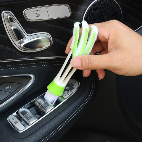 Auto Reinigingsborstel – Speciale Aërosolen 2-in-1