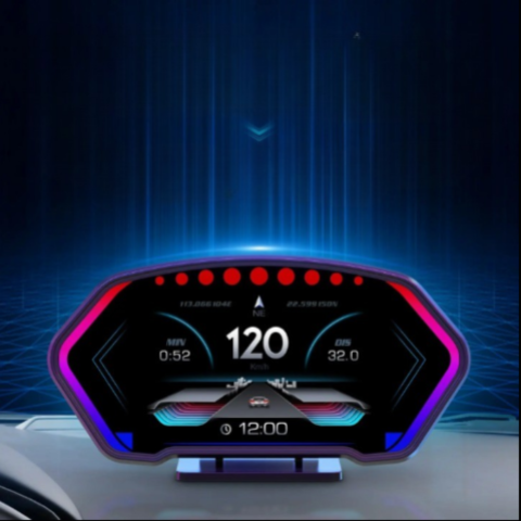 Digital Display För Körning – Hastighet Och Information På Ett Ögonblick