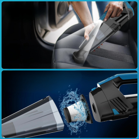 Aspirador Poderoso – Limpeza Eficaz Mesmo Na Sombra