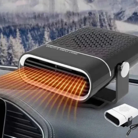 Ventilatore Multifunzionale per Auto – 4 in 1 Pratico e Compatto