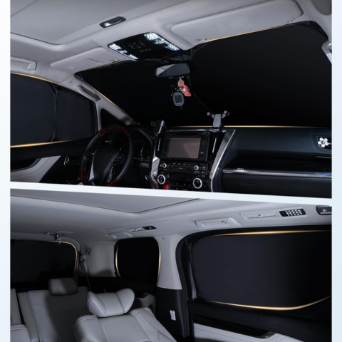 Op maat gemaakte zonnescherm voor Toyota 4Runner 2010-2024 – Maximale interne bescherming