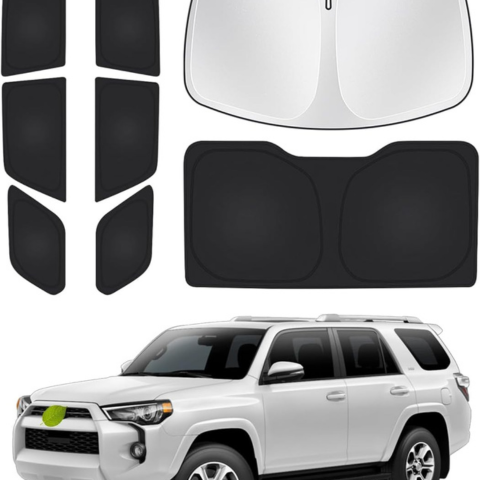 Op maat gemaakte zonnescherm voor Toyota 4Runner 2010-2024 – Maximale interne bescherming