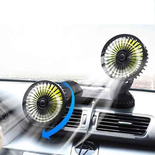 Prenosný USB ventilátor do auta — Okamžitá a praktická sviežosť