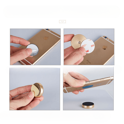 Suporte de Telefone Magnético para Carro – Condução Segura e Mãos Livres