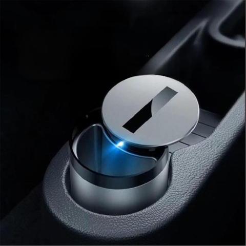 Cendrier Portable Pour Voiture — Compact Et Pratique