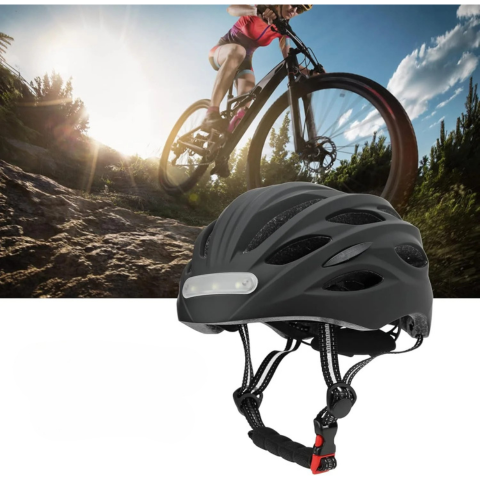 LED Bicycle Helmet Safety — Maximum Visibility and Protection