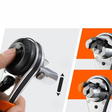 Chiave a cricchetto regolabile — Potenza e Precisione