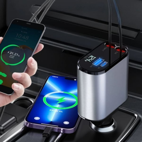 Rask Bil Lader – Kompatibilitet med iPhone og USB-C