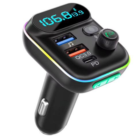 FM Bluetooth vysielač do auta — Jasné hovory & Bezdrôtová hudba
