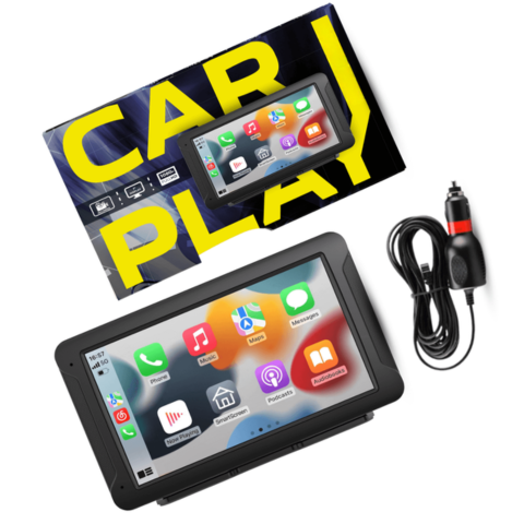 Multifunktionellt Multimedia System För Bil — GPS, Musik & Backkamera