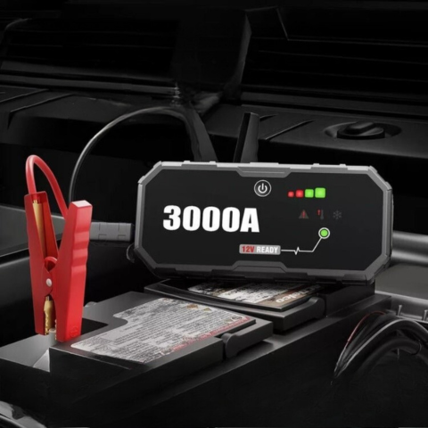 Arrancador de Carro Portátil – Essencial Para Todos os Avarias