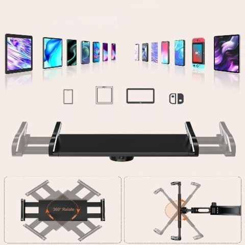 Universal Bilstøtte — Kompatibel med telefoner, tablets og Switch