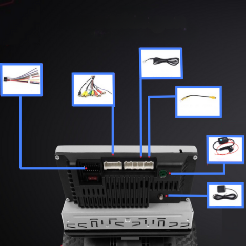 Multimedia Systeem Multifunctionele Auto – Connectiviteit En Comfort