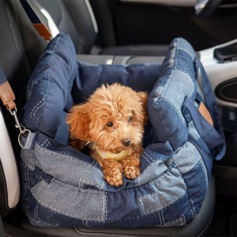 Portable Dog Basket — Comfort At Home And In The Car
