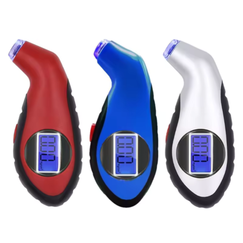 Bærbar Elektrisk Pumpe — Kompatibel med Sykkel, Motorsykkel og Bil