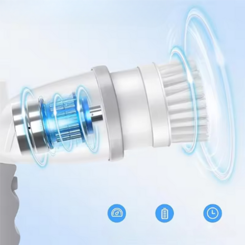 Ηλεκτρική Βούρτσα Καθαρισμού — Επαναφορτιζόμενη και Πολυλειτουργική