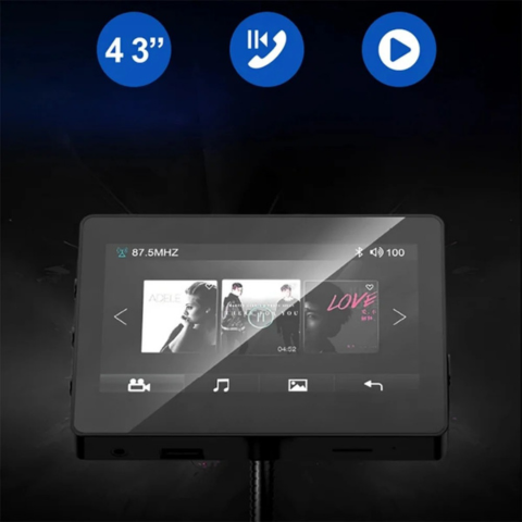 MP5-spelare för bil — kompakt och mångsidig