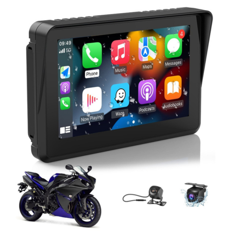 Suporte Multimédia Moto — Navegação E Música Sem Fios