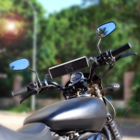 バイク用スピーカー — 防水Bluetoothオーディオシステム