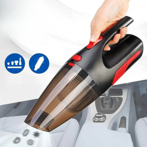 Portable Car Vacuum – Rechargeable and Versatile