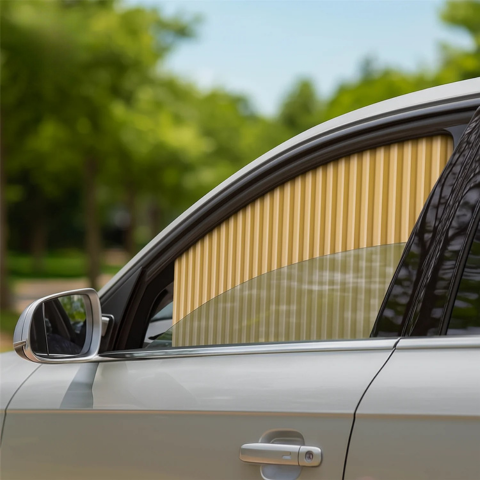 Pare-Soleil Latéral Voiture — Voyage Agréable Et Protégé