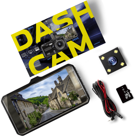 Dashcam Etu- ja Takana – Jatkuva Valvonta Ajoneuvostasi
