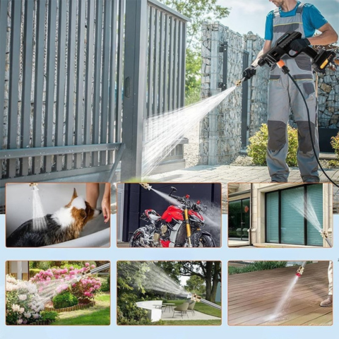 Idropulitore Portatile ad Alta Pressione – Lavaggio Auto Senza Sforzo