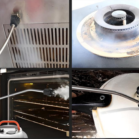 Pulitore a Vapore ad Alta Pressione 2800W – Pratico ed Efficace