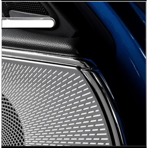 Högtalartäckning för fram- och bakdörrar till Mini Cooper — Skydd och elegant design