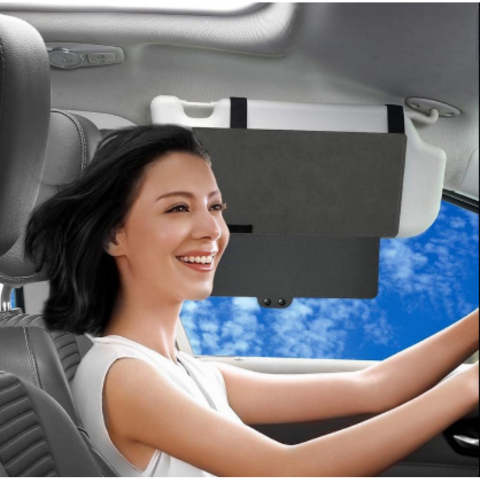 Visor Anti-Reflexo Auto – Filtro UV e Reflexos Reduzidos