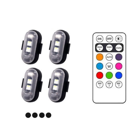 LED-ljus Anti-Kollision – Cykling och Moto