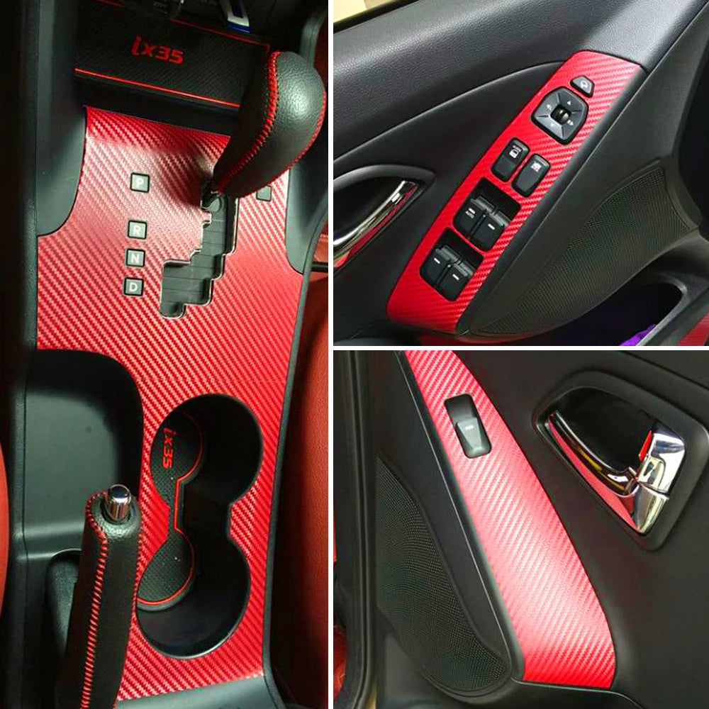 Carbonfaser-Aufkleber für Hyundai ix35 (2010-2017) — Sportstil und Schutz