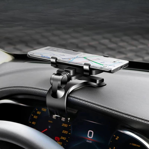 Suporte Telefone Carro – Rotação a 1200° e Manutenção Segura 