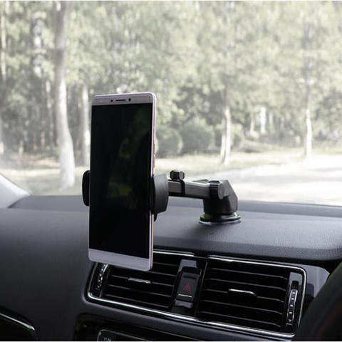 Retractable Phone Support for Car – Quick Installation and Reliable Hold 