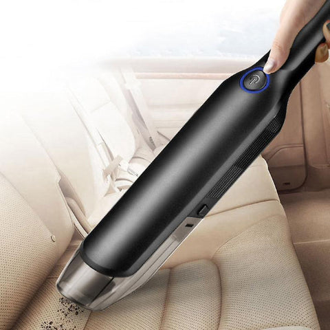 Mini Aspirador de Carro Sem Fio – Limpeza Precisa e Poderosa 
