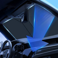 Fällbart Solskydd För Bil – Lätt och Effektiv Installation 