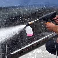 Limpiadora de alta presión portátil - Mantenimiento rápido y ahorro de agua