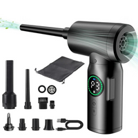 Aspirador Soprador 2-em-1 – Compacto e Ultra Poderoso 