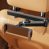 Support for Phone and Tablet for Car – Adjustable Headrest Mount 
