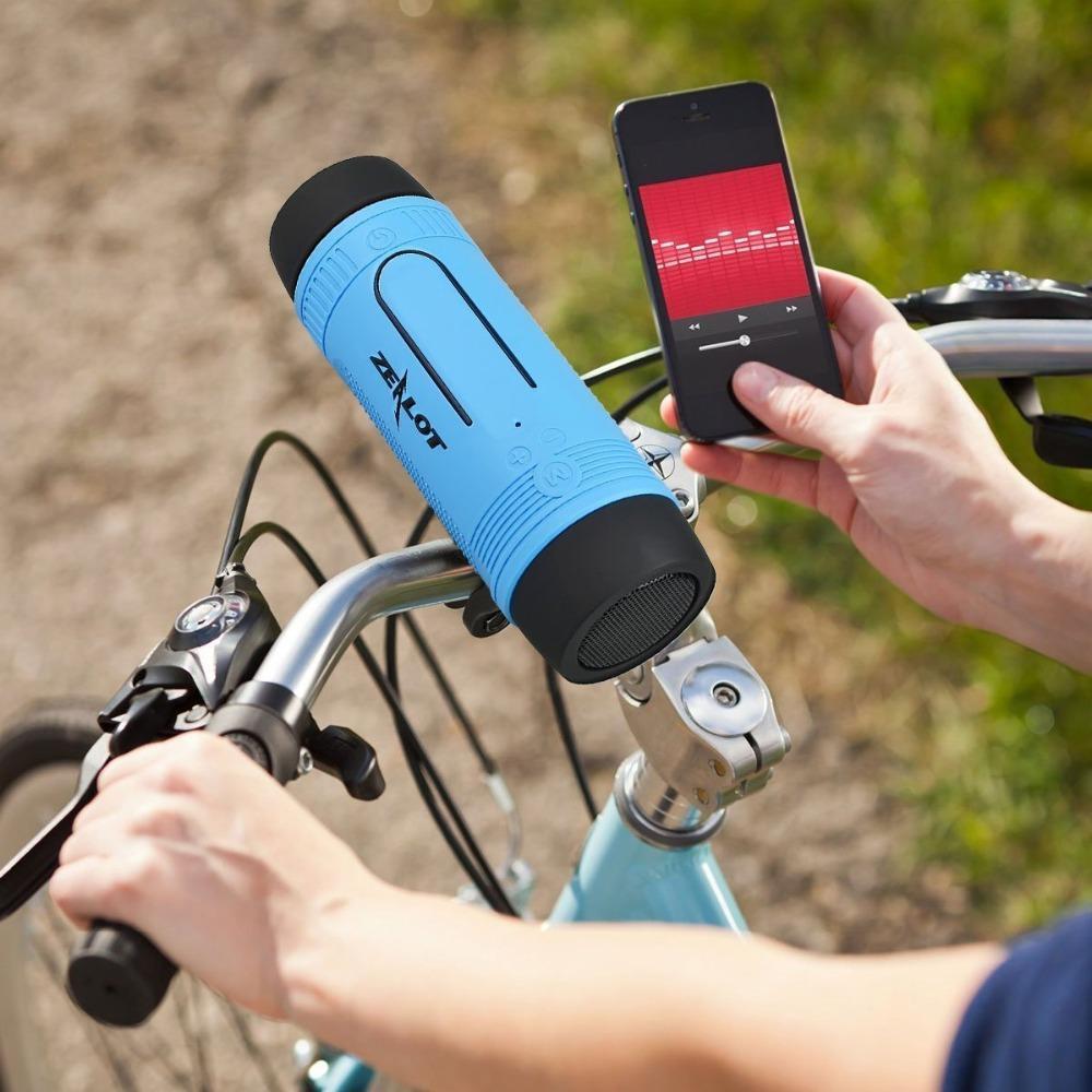 Lanterna de Bicicleta com Altifalante Bluetooth — Iluminação e Música em Um Só Dispositivo 