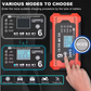 شاحن بطارية سيارة ذكي 12V/24V - شاشة LCD & حماية تلقائية 
