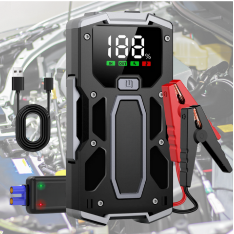 Batteriboost 3000A – Omedelbar start och mobil laddning 