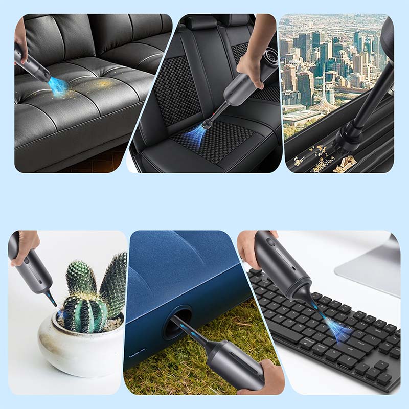 Wysokowydajny bezprzewodowy odkurzacz samochodowy - szybkie czyszczenie i wygodne użytkowanie