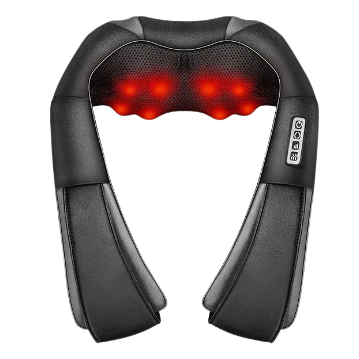 加熱マッサージ器 — 首、背中、肩のリラクゼーション 